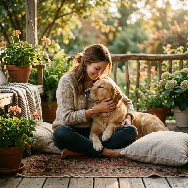Conexión profunda entre humano y perro basada en co-regulación